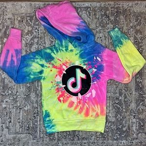 Kids Tie Dye TikTok Hoodie